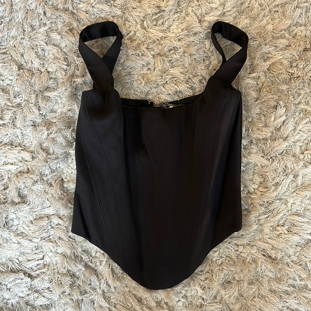House of CB Rafa corset top bustier size small, back zip